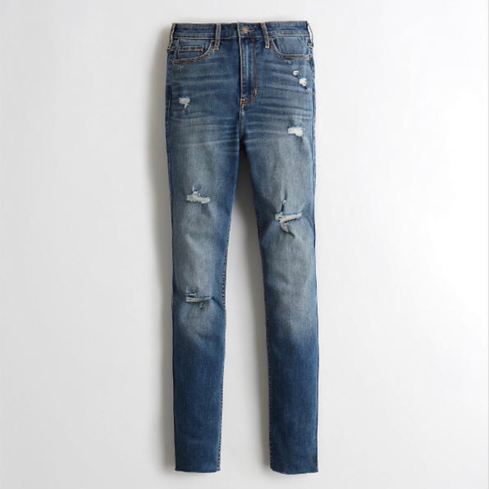Classic Stretch Ultra High-Rise Super Skinny Jeans